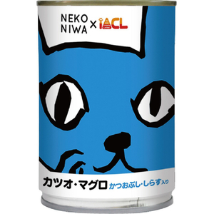 イトウアンドカンパニーリミテッド ジャンボ猫缶 カツオマグロかつおぶし・しらす入り(400g) NEKONIWA NEKONIWAｶﾂｵMｶﾂｵﾌﾞｼｼﾗｽ400G-イメージ1