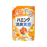 KAO ハミング消臭実感 リラックス&フローラルの香り 詰替 1470g FCF596V