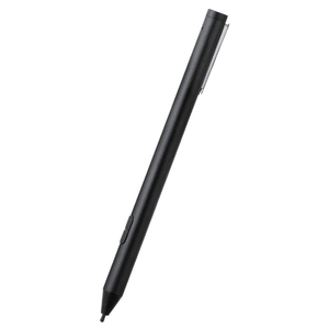 エレコム 充電式アクティブタッチペン 極細 ペン先 2．0mm ブラック P-TPMPP20BK-イメージ1