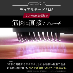 Brighte ELEKI BRUSH + エレキブラシプラス ブラシ型美顔器 ブラック BRT-FSB180-イメージ6