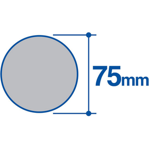 ＳＡＮＥＩ スーパー補助板 直径75mm FCA2841-PP780-75-イメージ2