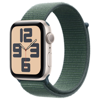 Apple Apple Watch SE(GPSモデル)- 44mm スターライトアルミニウムケースとレイクグリーンスポーツループ MXEW3J/A