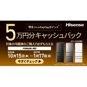 ハイセンス 501L 6ドア冷蔵庫 サテンブラック HR-FH50S-K-イメージ2