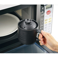カクセー T01Bﾃﾞﾝｼﾚﾝｼﾞｾﾝﾖｳﾗｸｽｲｺﾞｾﾞﾝ 電子レンジ専用炊飯陶器 楽炊御膳