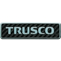 トラスコ中山 超耐候性軟質エンブレム TRUSCOロゴ文字のみ エンボス加工 34.8107.21クロムメッキ調 FC807FZ-2075888