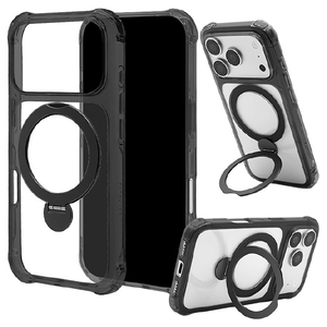 ラスタバナナ iPhone18 Pro/17Pro用 ZEROSAFE CRYSTAL クリアブラック 9615IP6BZSCBK-イメージ1