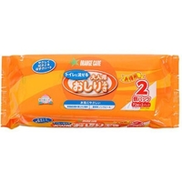 大木 オレンジケア トイレに流せる大人用おしりふき 72枚×2P FCN1048