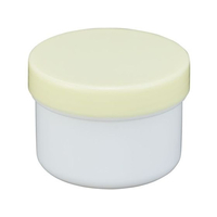 エムアイケミカル プラ壷N-5号(未滅菌)キャップ:クリーム 65CC 10個 FCF359Y-23-6687-2307