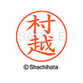 シヤチハタ ネームペン用ネーム シルバー 既製 村越 FC47827-X-GPS-2464