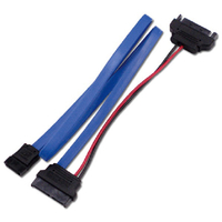 アイネックス SATA電源変換セットコネクタ Slimline SLS-3005SA