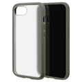 ラスタバナナ iphone17e/16e用 flexguard ﾊｲﾌﾞﾘｯﾄﾞｹｰｽ tpu×pc グレー×フロストホワイト 8669IP5EHPGRYFW