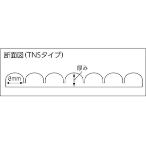 トラスコ中山 ジャバラマットスリム 600×900mm トラ柄 イエロー／ブラック FC763GX-4843339-イメージ5