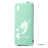 レイアウト AQUOSsense2用TPUソフトケース 耐衝撃Light Pastel ディズニーキャラクター アリエル RT-DAQSE2CP2/AR