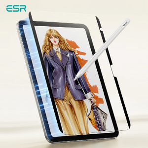 ESR iPad(A16/第10世代)用マグネット式ペーパーテクスチャーフィルム ES28500-イメージ3