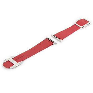 VPG Apple Watch用本革モダンバックルバンド(38-40mm) レッド AW-LEM01RD-イメージ2