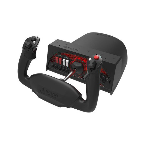 HONYCOMB AERO HONEYCOMB ALPHA FLIGHT CONTROLS YOKE & SWITCH PANEL ブラック HAN-AFC-01 