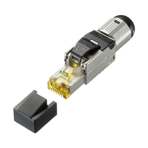サンワサプライ カテゴリ6A RJ-45シールドコネクタ シルバー ADT-6ARJFS-イメージ2