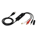 アイネックス RCA/3.5mm端子-USBオーディオキャプチャーケーブル CAP-RCA35USB