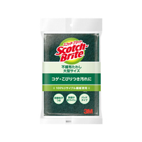 3M スコッチ・ブライト 不織布たわし グリーン 大型サイズ F028365-A-12S