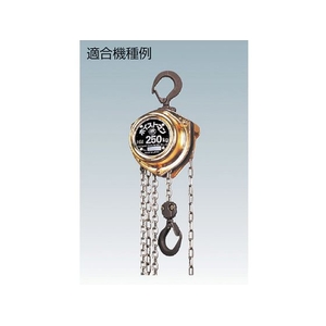 象印チェンブロック HM-80kg・150kg・250kg用外れ止めセット 1S外れ止めセットHM-K0825､HM-K1525､HM-K2525 FC575FZ-3902528-イメージ2