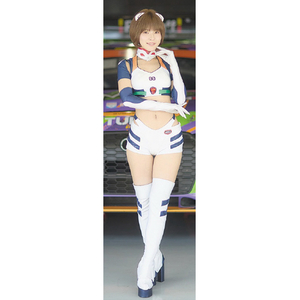 ハセガワ 1/12 12リアルフィギュアコレクション “エヴァンゲリオンレーシング” サーキットメイト 藤白玲華/綾波レイ SP70012ﾘｱﾙｴｳﾞｱﾌｼﾞｼﾛｱﾔﾅﾐ-イメージ2