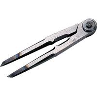 トラスコ中山 本鋼製コンパス 長さ100 円直径150 FC190JW-2295440