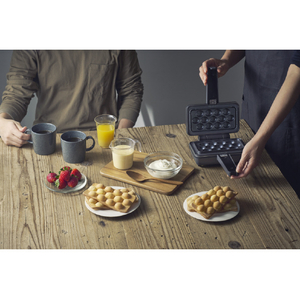 ビタントニオ エッグワッフル&ホットサンドベーカー ブラック VEH-10-K-イメージ7