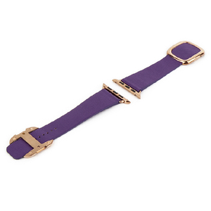 VPG Apple Watch用本革モダンバックルバンド(38-40mm) パープル AW-LEM01PU-イメージ2
