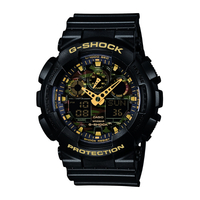 カシオ 腕時計 G-SHOCK ゴールド GA-100CF-1A9JF