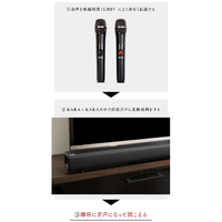 共同テレビジョン KARA-A2023 家庭用カラオケサウンドバー KARA
