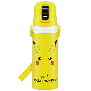 スケーター 超軽量ダイレクトボトル(470ml) ピカチュウF23 SDC4ﾋﾟｶﾁﾕｳF23-イメージ1