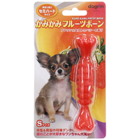 スーパーキャット かみかみフルーツボーン セミハード(Sサイズ ストロベリー) SCｶﾐｶﾐﾌﾙ-ﾂﾎﾞ-ﾝSｽﾄﾛﾍﾞﾘ-