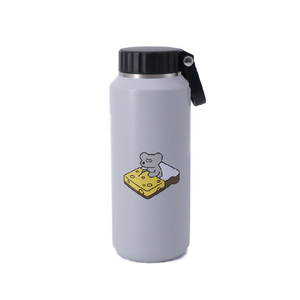 オルゴ ANDY ステンレスボトル ハンドル付(500ml) グレー 555015-イメージ1