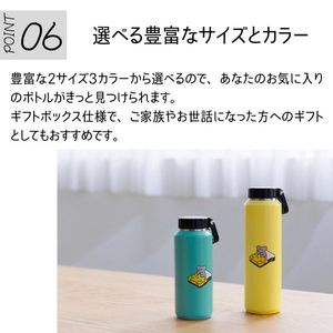 オルゴ ANDY ステンレスボトル ハンドル付(500ml) グレー 555015-イメージ7