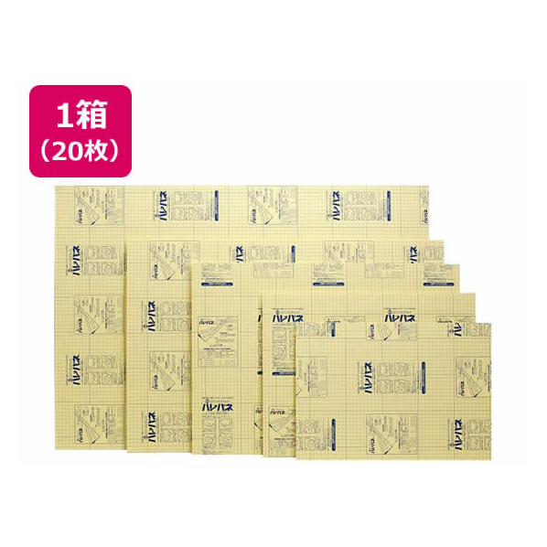 プラチナ ハレパネ B2判 7mm厚(片面糊付)×20枚 FCV4387-AB2-7 