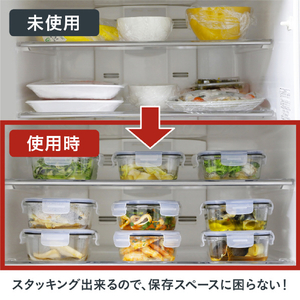 シービージャパン 耐熱ガラスミニ保存容器3P ラウンド ホワイト ﾀｲﾈﾂｶﾞﾗｽﾐﾆﾎｿﾞﾝﾖｳｷ3Pﾗｳﾝﾄﾞ-イメージ4