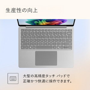 マイクロソフト Surface Laptop 13 インチ(Snapdragon X Plus/16GB/512GB) Surface Laptop プラチナ EP2-31937-イメージ13