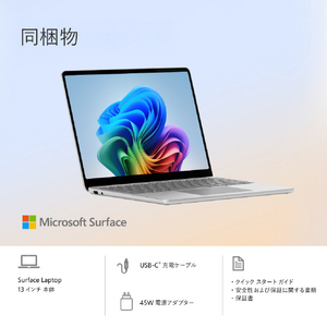マイクロソフト Surface Laptop 13 インチ(Snapdragon X Plus/16GB/512GB) Surface Laptop プラチナ EP2-31937-イメージ16