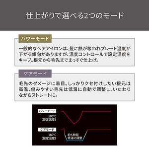 テスコム プロフェッショナルプロテクトイオンストレートアイロン Nobby by TESCOM ブラック NIS500A-K-イメージ16