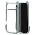 ラスタバナナ iPhone Air用MIMI 猫耳ケース TPU×PC スモーキーブルー 9077IP5CHPSBL