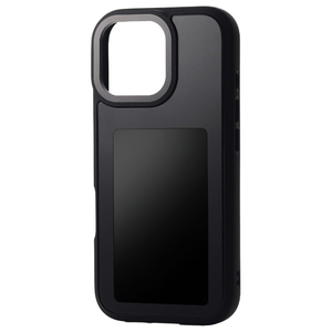 エレコム iPhone 17用電子ペーパーディスプレイ ハイブリッドケース ブラック PM-A25AEINK01BK-イメージ1