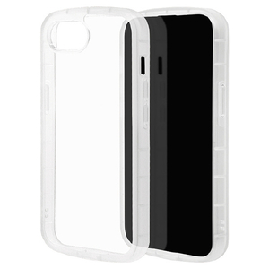 ラスタバナナ iPhone 16e用FLUFFY SHAPE TPUケース ホワイト 8670IP5ETPWH ラスタバナナ iPhone 16e用FLUFFY SHAPE TPUケース ホワイト 8670IP5ETPWH