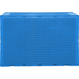 三甲 649×440×419mm／92.9L折畳コンテナ(蓋付 3個 FCJ873L-EA506AA-9A-イメージ5