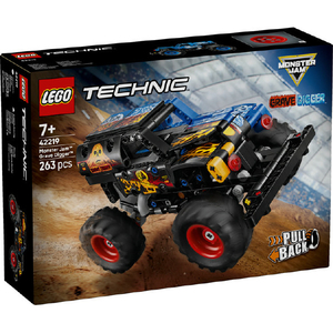 レゴジャパン LEGO テクニック 42219Monster Jam(TM) Grave Digger(TM) ファイヤー&アイス プルバック 42219ﾓﾝｽﾀ-ｼﾞﾔﾑﾌｱｲﾔ-ｱｲｽﾌﾟﾙ-イメージ3