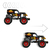 レゴジャパン LEGO テクニック 42219Monster Jam(TM) Grave Digger(TM) ファイヤー&アイス プルバック 42219ﾓﾝｽﾀ-ｼﾞﾔﾑﾌｱｲﾔ-ｱｲｽﾌﾟﾙ-イメージ6