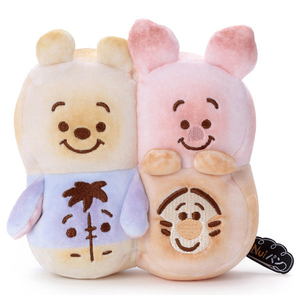 タカラトミーアーツ ディズニーキャラクター/Nuiパン/ぬいぐるみS/ちぎりパン/ プー・ピグレット・イーヨー・ティガー NUIﾊﾟﾝﾇｲｸﾞﾙﾐSﾁｷﾞﾘﾊﾟﾝﾌﾟ--イメージ1