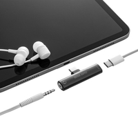 ★新入荷★新品未使用★約2.7mm★アブダイワ➡︎シマノ★変換アダプター サンワサプライ MM-ADUSBTC2 Type-Cオーディオ変換アダプタ(USB