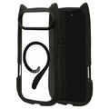 ラスタバナナ iPhone Air用MIMI 猫耳ケース TPU×PC 磁力充電対応 ブラック 9078IP5CHPMBK