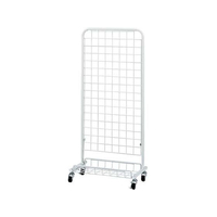 ユノックス 小型ネット什器 W445×D250×H1000 10-100 FCF529S-65-0371-84