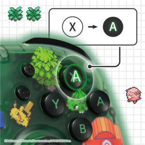 HORI ワイヤードホリパッドターボ for Nintendo Switch 2 Pixel-緑- NSX229-イメージ5
